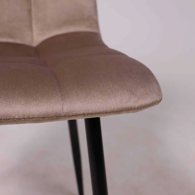 Кухонный стул AksHome Dallas темно-бежевый, велюр 68748 Фото № 5
