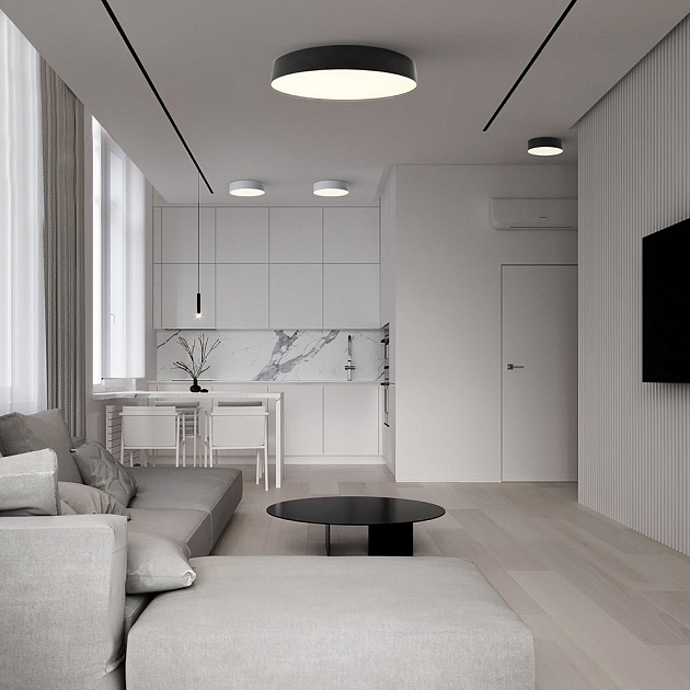 Потолочный светодиодный светильник Feron Simple matte AL200 48077 Фото № 7