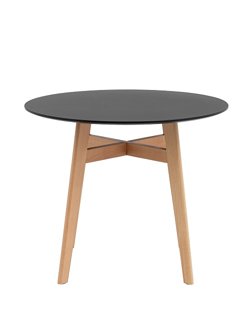 Кухонный стол Stool Group Target Circle D90 черный УТ000036021 изображение 4 Кухонный стол Stool Group Target Circle D90 черный УТ000036021 Фото № 4