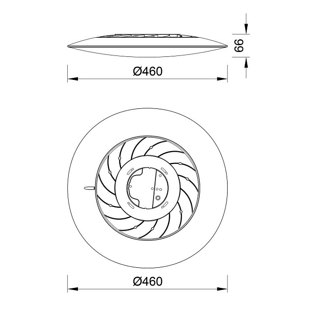 Потолочный светильник Mantra SLIM CCT 8692 Фото № 9