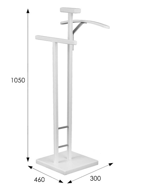 Костюмная вешалка Мебелик Галант 340 007532 изображение 3 Костюмная вешалка Мебелик Галант 340 007532 Фото № 3