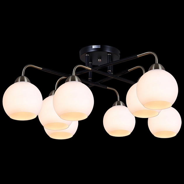 Потолочная люстра Illumico IL0252-8CSQ-79 BK AB Фото № 1