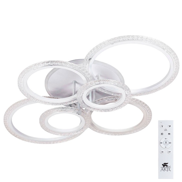 Потолочная светодиодная люстра Arte Lamp Camelia A2516PL-90WH Фото № 3