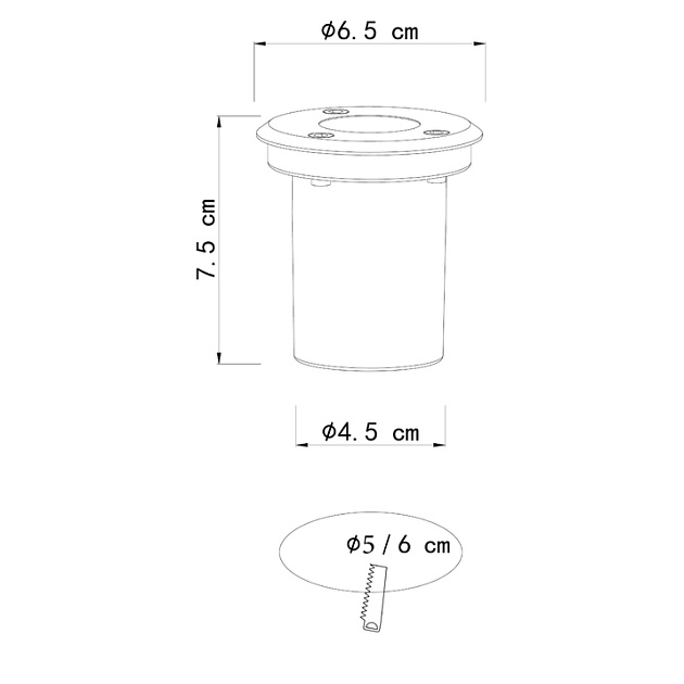 Ландшафтный светодиодный светильник Arte Lamp Piazza A6103IN-1SS Фото № 2