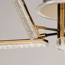 Потолочная светодиодная люстра De City Оскар 510016406 2