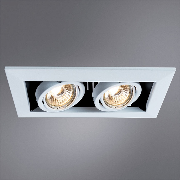 Встраиваемый светильник Arte Lamp Technika A5941PL-2WH изображение 4 Встраиваемый светильник Arte Lamp Technika A5941PL-2WH Фото № 4