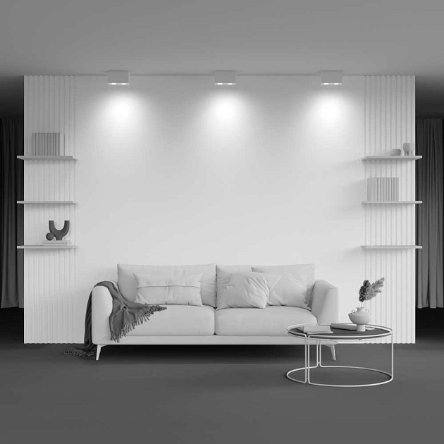 Потолочный светильник Maytoni Technical Atom C017CL-02W Фото № 3