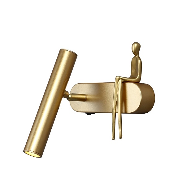 Настенный светодиодный светильник Arte Lamp ALBERT A2173AP-1PB Фото № 1