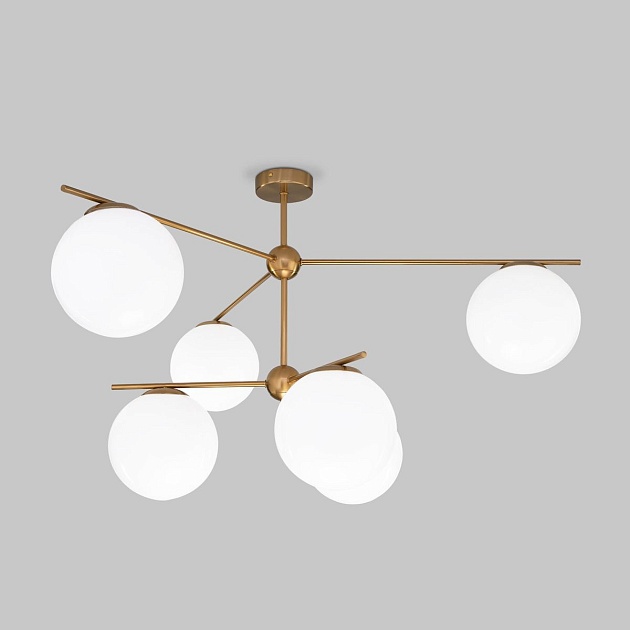 Подвесная люстра Eurosvet Marbella 60147/6 латунь Фото № 1