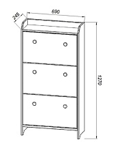 Обувница Шведский Стандарт Вествик 03 414195002300 2
