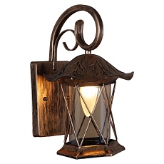 Уличный настенный светильник Reluce 08281-9.2-001U BKG 4