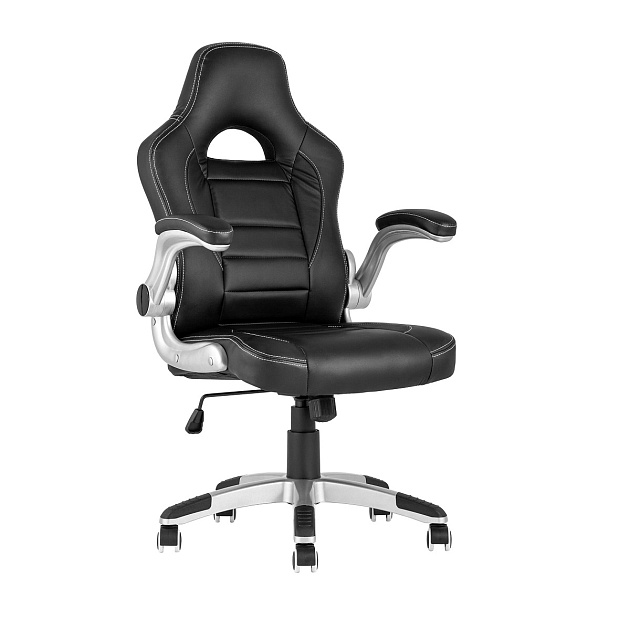 Игровое кресло TopChairs Genesis черное SA-R-10 black Фото № 1