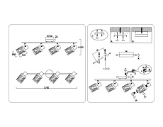 Настенно-потолочный спот Ambrella light TRADITIONAL TR8670 4