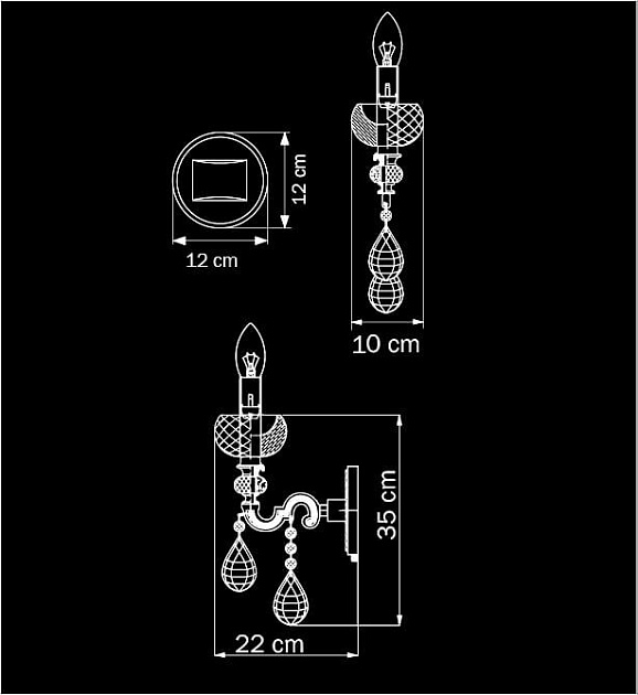 Бра Osgona Montare 787612 Фото № 2