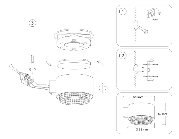 Бра Ambrella light Techno Spot Techno family TN71299 изображение 7 Бра Ambrella light Techno Spot Techno family TN71299 Фото № 7