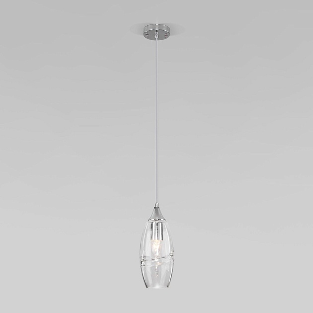 Подвесной светильник Eurosvet Lotus 50222/1 прозрачный Фото № 1