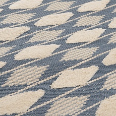 Ковер Tkano из хлопка синего цвета Argyle из коллекции Ethnic, 160х230 см TK20-DR0038 2