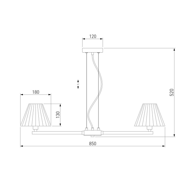 Подвесная люстра Eurosvet Peony 60136/8 хром/графит изображение 2 Подвесная люстра Eurosvet Peony 60136/8 хром/графит Фото № 2