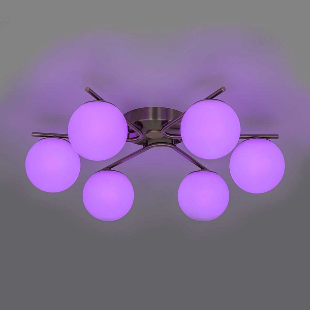 Потолочная светодиодная люстра Citilux Адам Смарт CL228A163 изображение 6 Потолочная светодиодная люстра Citilux Адам Смарт CL228A163 Фото № 6