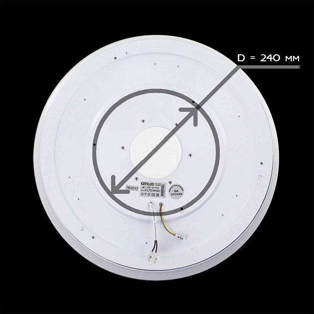 Потолочный светодиодный светильник Citilux CL703M60 изображение 7 Потолочный светодиодный светильник Citilux CL703M60 Фото № 7