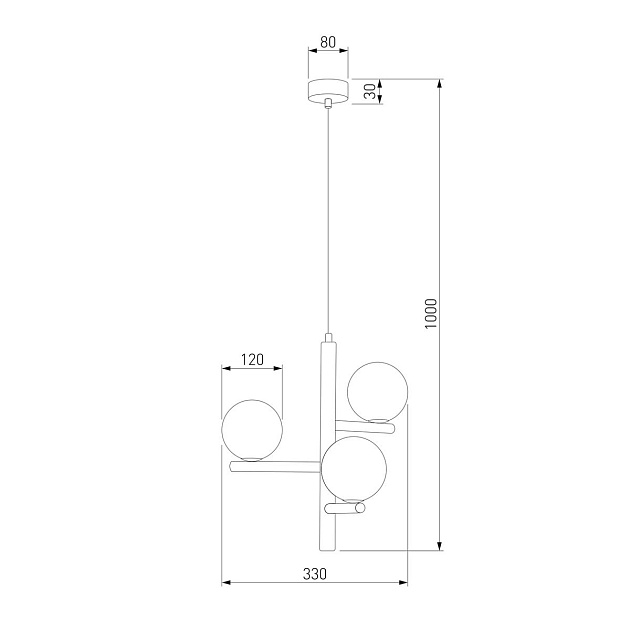 Подвесная люстра TK Lighting 10271 Estera Wood Фото № 2