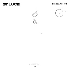 Торшер ST Luce Lilt SL6210.405.02 2