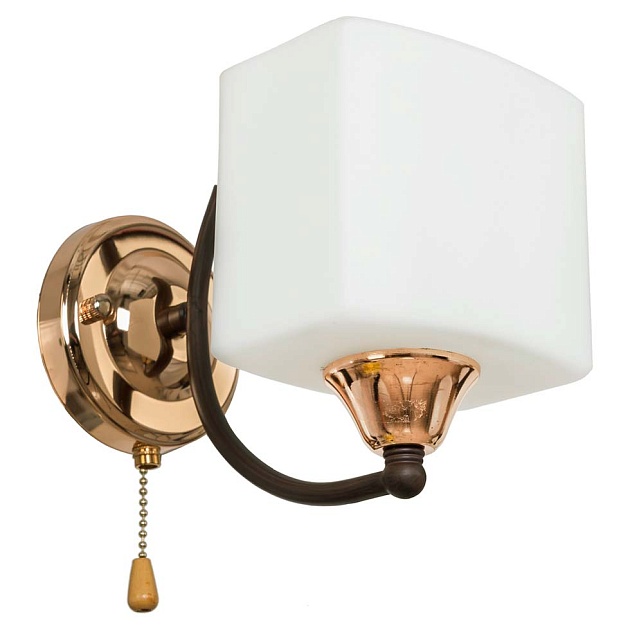 Бра ЭкономСвет 33898/1wFGD+BR WT Фото № 1