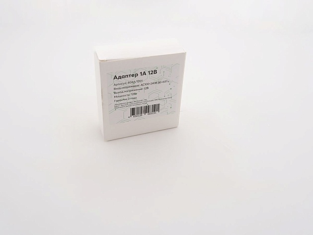Адаптер LEDS POWER 1А 12В (12Вт) 003191 Фото № 1