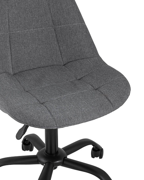 Поворотное кресло Stool Group Гирос рогожка серая HIGOS 1009-26 Фото № 7