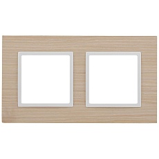 Рамка 2-постовая ЭРА Elegance 14-5302-01 Б0049149