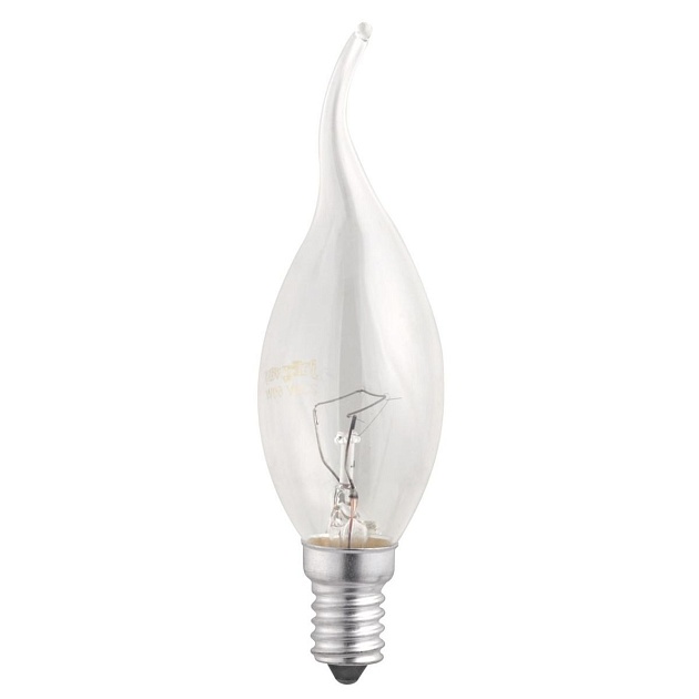 Лампа накаливания Jazzway E14 60W 2700K прозрачная 3321468 Фото № 1