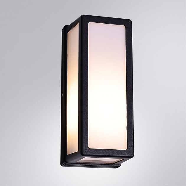 Уличный настенный светильник Arte Lamp Alphard A8526AL-1BK Фото № 2