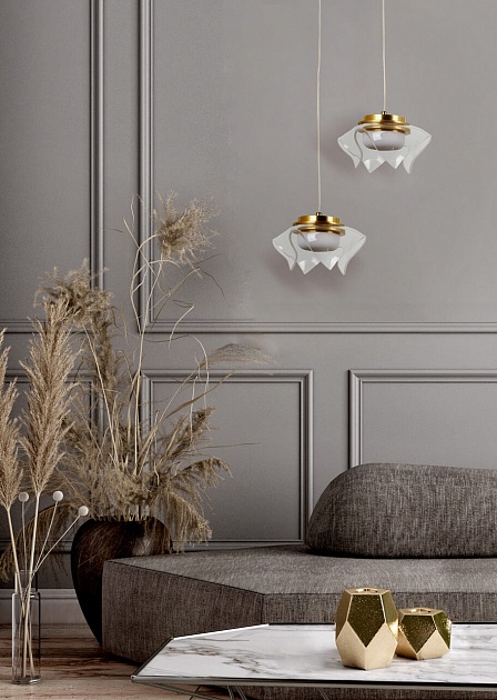 Подвесной светодиодный светильник De Markt Ауксис 7 722012101 изображение 2 Подвесной светодиодный светильник De Markt Ауксис 7 722012101 Фото № 2