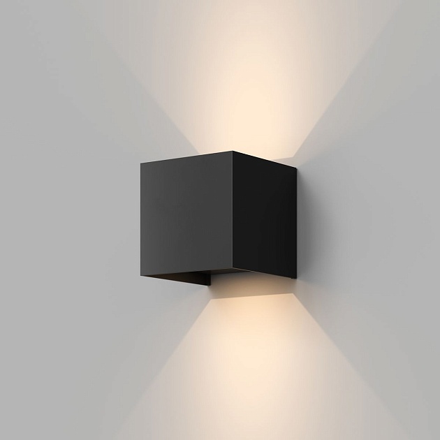 Уличный настенный светодиодный светильник Denkirs Malbec DK9770-BK Фото № 1