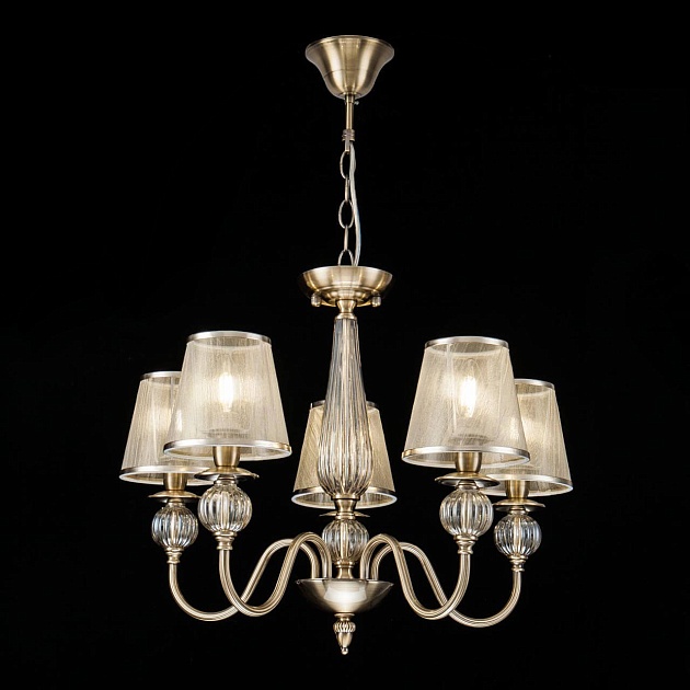 Подвесная люстра Freya Inessa FR2685PL-05BZ изображение 2 Подвесная люстра Freya Inessa FR2685PL-05BZ Фото № 2