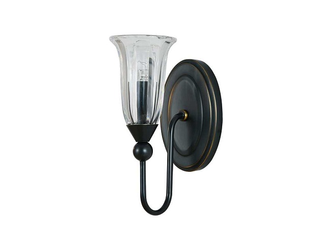 Бра NEWPORT 3711/A black+gold Фото № 2