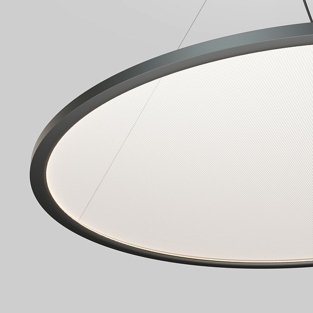 Подвесной горизонтальный светодиодный светильник Denkirs Veil DK6620-BK изображение 3 Подвесной горизонтальный светодиодный светильник Denkirs Veil DK6620-BK Фото № 3