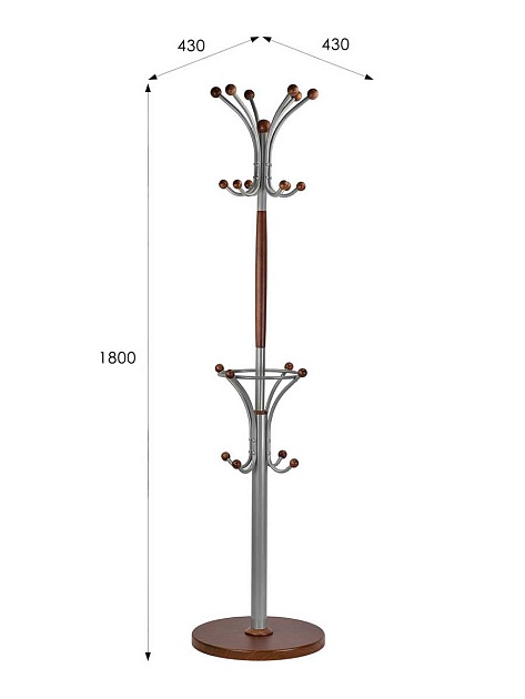 Напольная вешалка Мебелик Д 2 001857 Фото № 3