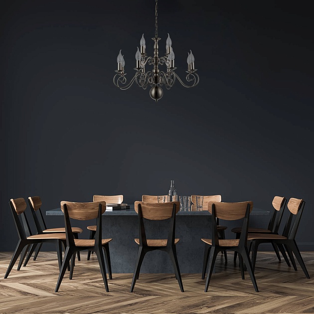 Подвесная люстра Arte Lamp A1129LM-12AB Фото № 4