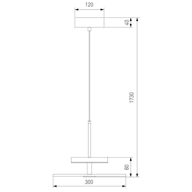 Подвесной светодиодный светильник Eurosvet Thasos 40342 LED черный изображение 2 Подвесной светодиодный светильник Eurosvet Thasos 40342 LED черный Фото № 2