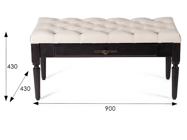 Банкетка Мебелик Оливия 000107 Фото № 2