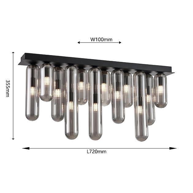 Потолочная люстра Favourite Stalactit 4454-12P изображение 2 Потолочная люстра Favourite Stalactit 4454-12P Фото № 2
