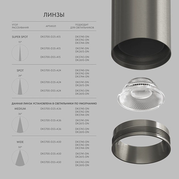 Трековый светодиодный светильник Denkirs Shine Spot DK5741-DN Фото № 3