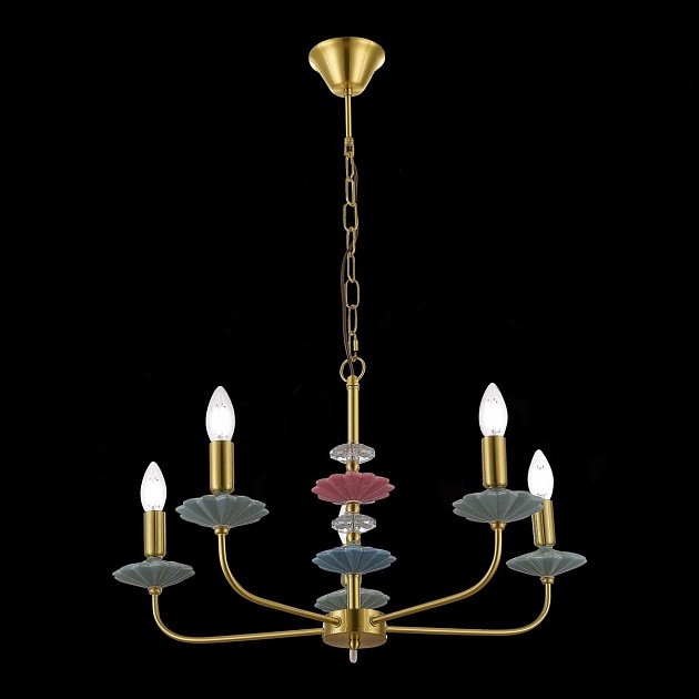 Подвесная люстра Evoluce Attic SLE1117-203-05 изображение 4 Подвесная люстра Evoluce Attic SLE1117-203-05 Фото № 4