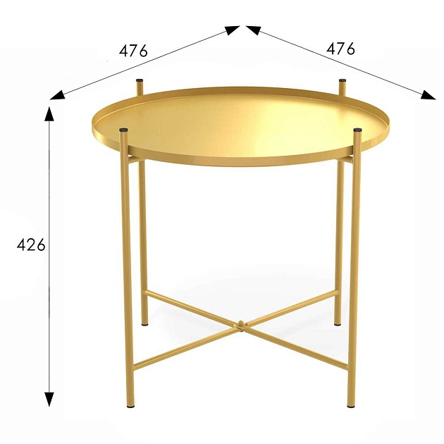 Кофейный стол Мебелик SHT-CT8-2 008663 изображение 3 Кофейный стол Мебелик SHT-CT8-2 008663 Фото № 3