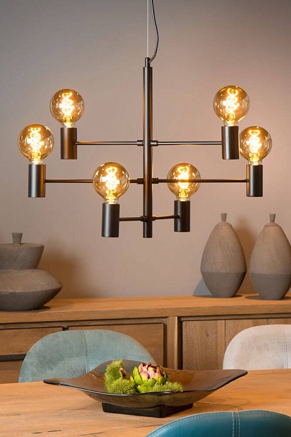 Подвесная люстра Lucide Leanne 21421/06/30 Фото № 3