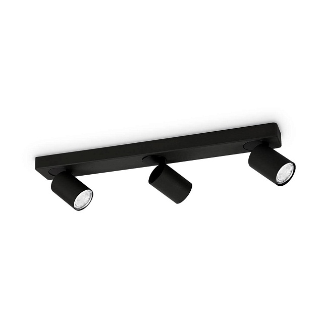 Спот Ideal Lux Rudy PL3 Nero 229058 изображение 1 Спот Ideal Lux Rudy PL3 Nero 229058 Фото № 1