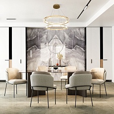 Подвесной светодиодный светильник Maytoni Krone P097PL-L90BS3K 1