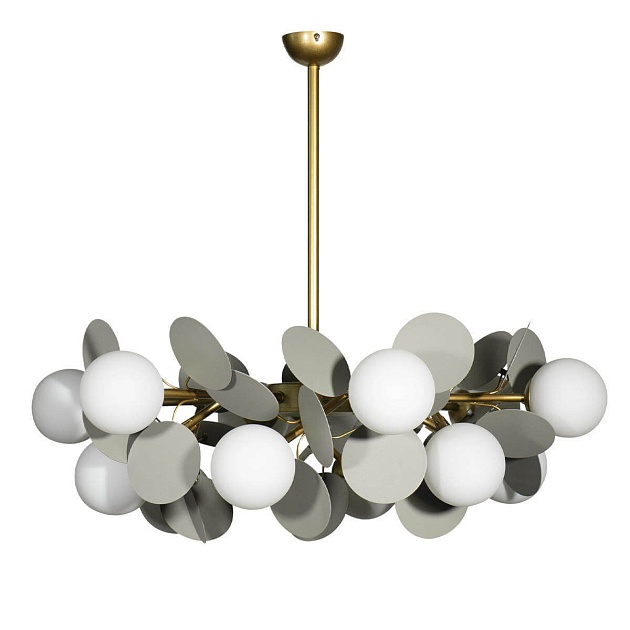 Подвесная люстра Loft IT Matisse 10008/12 Grey изображение 1 Подвесная люстра Loft IT Matisse 10008/12 Grey Фото № 1