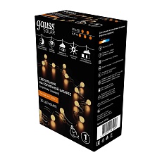 Гирлянда на солнечных батареях Gauss Solar Шары GS032 3